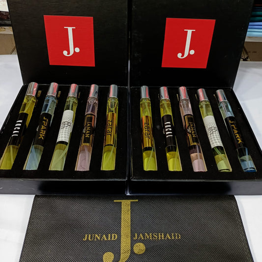 J. Junaid Jamshed Fragrance, J. 35ML Each Cologne Spray, Pack of 5