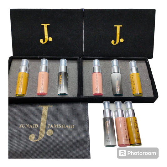 J. Junaid Jamshed Fragrances, J. 30ML Each Cologne Spray, Pack of 3
