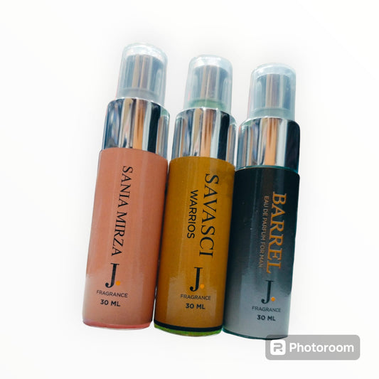 J. Junaid Jamshed Fragrances, J. 30ML Each Cologne Spray, Pack of 3