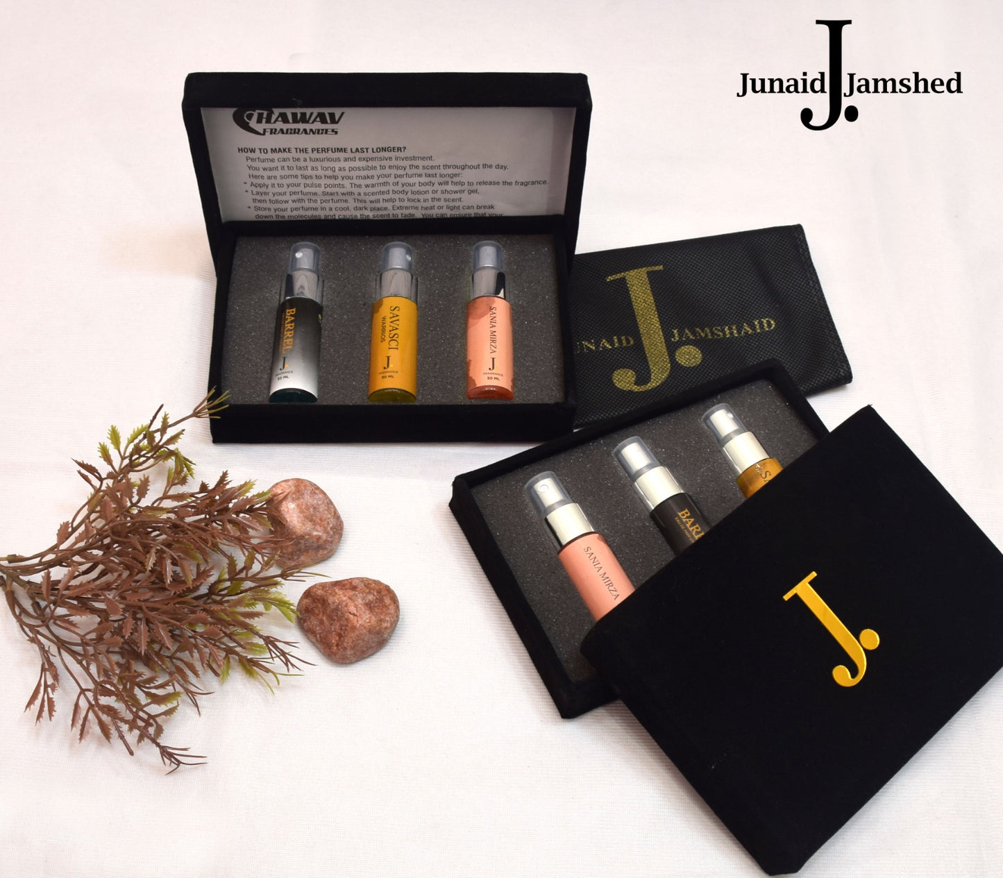 J. Junaid Jamshed Fragrances, J. 30ML Each Cologne Spray, Pack of 3